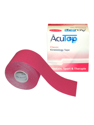AcuTop kinesiotape kleur roze Shop: Fysiotherapie Producten en